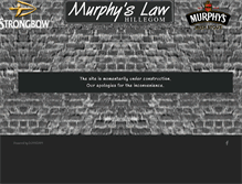Tablet Screenshot of cafemurphyslaw.nl